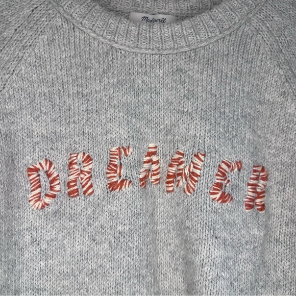 Madewell Dreamer Sweater Gray Medium - Picture 2 of 4